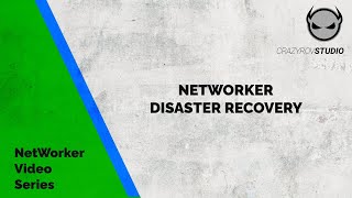 Famous Disaster Recovery of NetWorker Profile