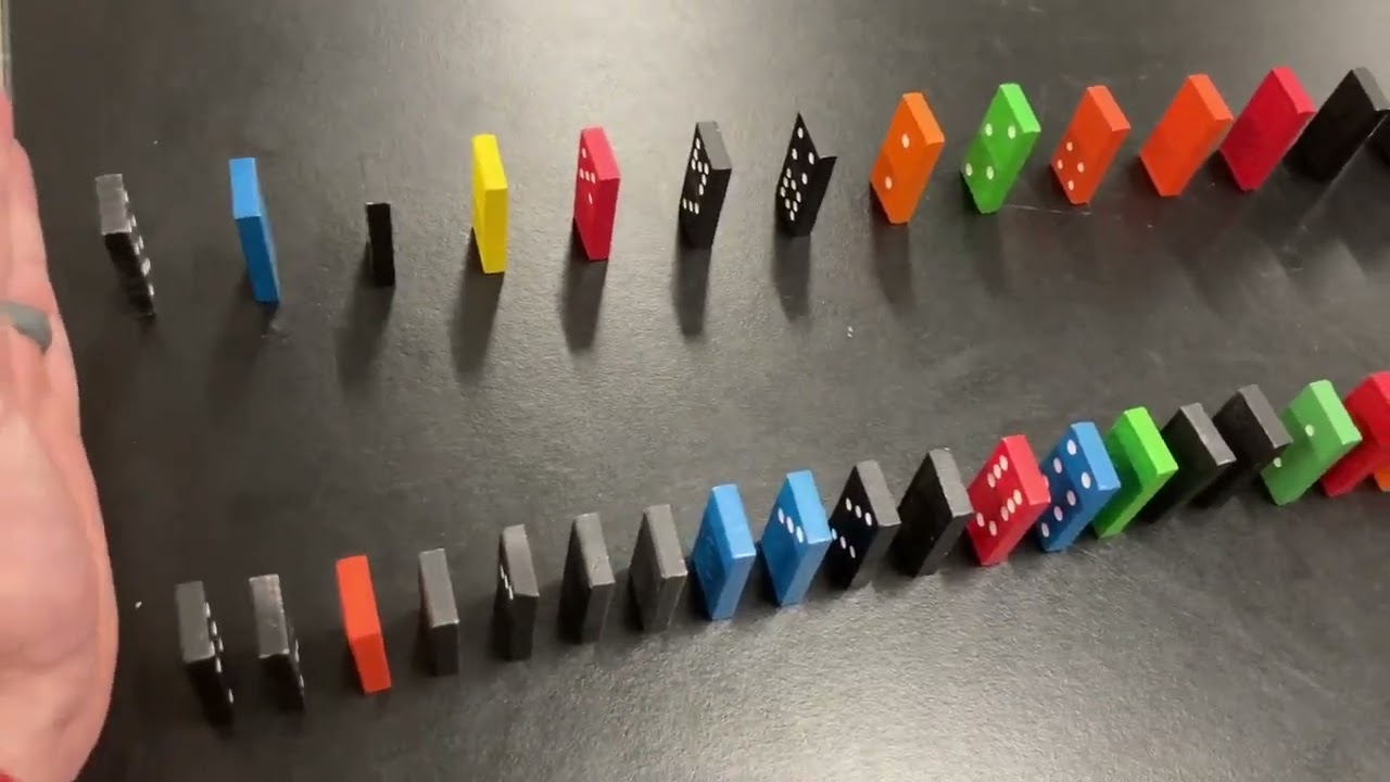 Dominoes and Sound Wave Speed