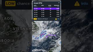 Invest 97W terdeksi 2025. #bmkg #infobmkg