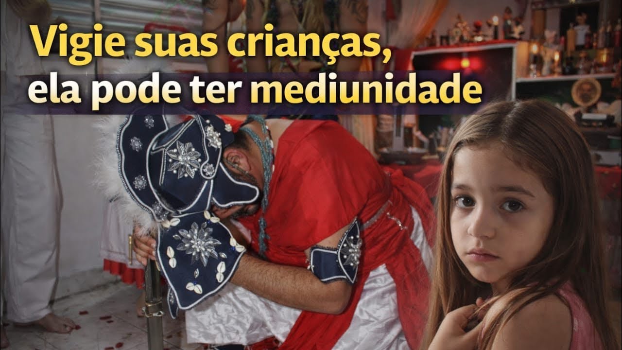 Vigie suas Crianças ela pode ter uma mediunidade fortíssima!!!!