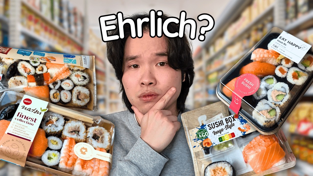 Japaner testet Sushi aus Rewe, Aldi, Lidl & Co.