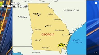 Expanded Immigration Internment Camp In Folkston, Georgia 2025