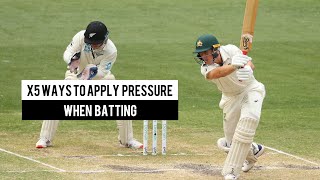 𝘅𝟱 𝗪𝗔𝗬𝗦 𝗧𝗢 𝗔𝗣𝗣𝗟𝗬 𝗣𝗥𝗘𝗦𝗦𝗨𝗥𝗘 𝗪𝗛𝗘𝗡 𝗕𝗔𝗧𝗧𝗜𝗡𝗚 🧠🏏 screenshot 3