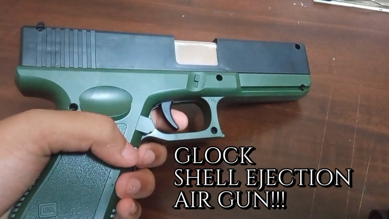 Glock shell ejection air gun unboxing!!!!!