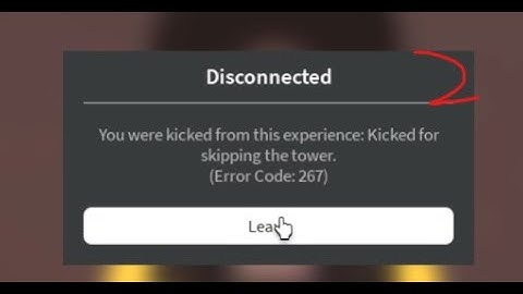 How to get kicked from Roblox Jtoh 2