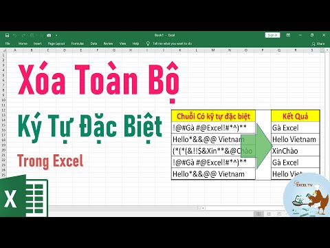 Video: Cách Xóa Các Ký Tự Không In được