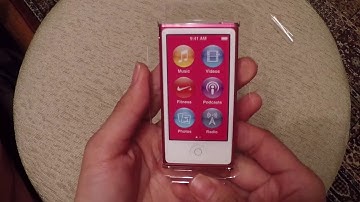 Ipod Nano 7th Generation (Pink) Quick Unboxing