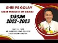 CM PS Golay address at SIKSAM SAMAROH 2022-2023