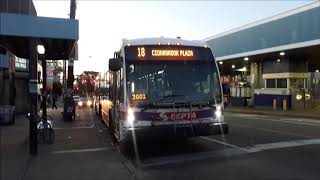SEPTA Route 18: 2013 NovaBus LFSA 62102 HEV #7337 Westbound