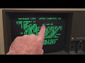 WOZBOOT 13 Apple II Integer Basic Program Demonstration