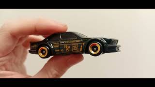 Hotwheels BMW 635CSi diecast unboxing