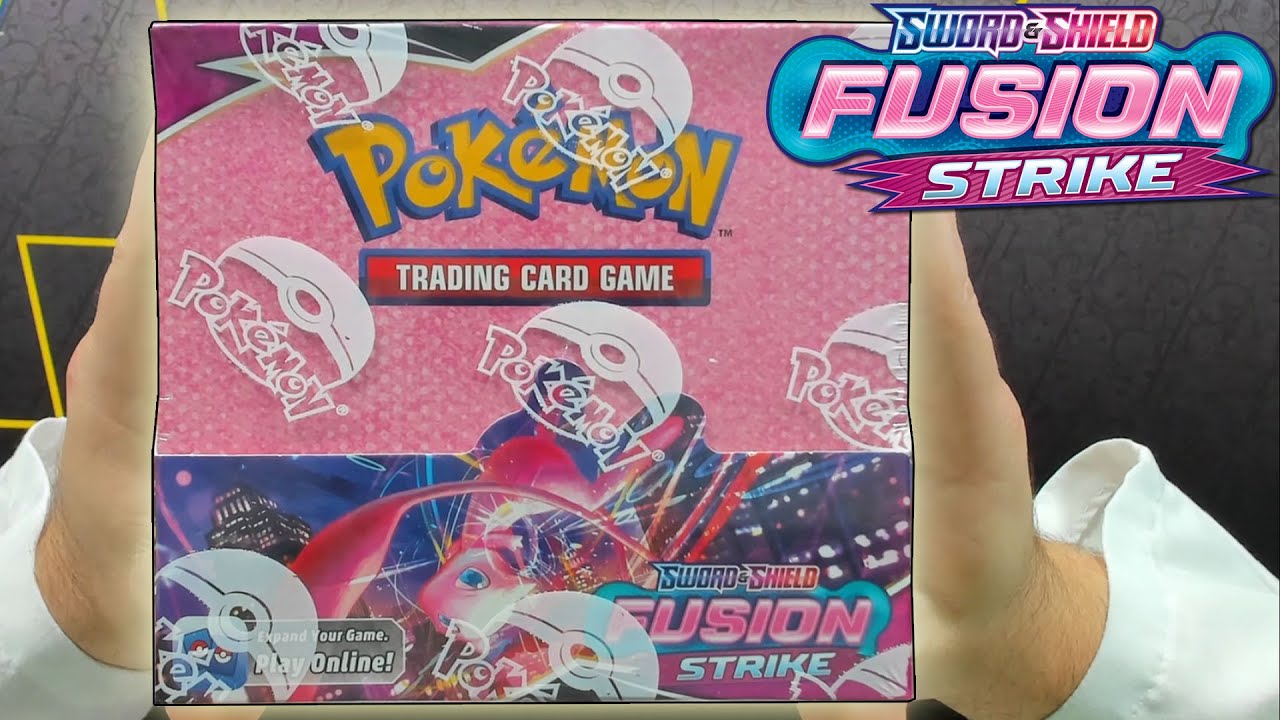 FUSION STRIKE BOOSTER BOX! Brand New Pokemon Cards! YouTube