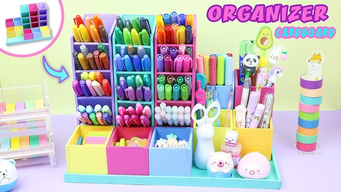 Create a simple organizer using a shoe box or bin to organize greeting  cards, stationery, keepsake…