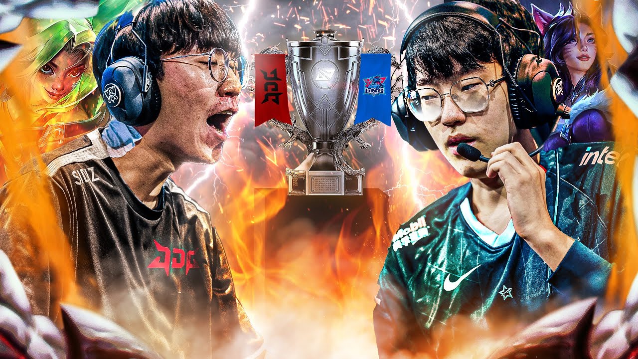 THE BEST LPL SERIES YET? - JDG VS LNG - CAEDREL