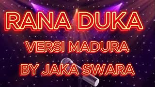 RANA DUKA VERSI MADURA KARAOKE COWOK