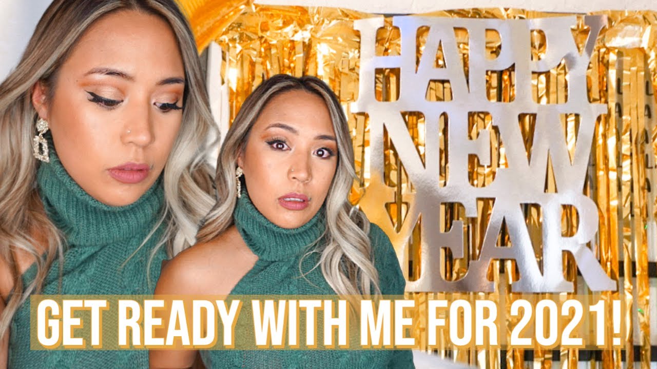 NEW YEARS EVE GET READY WITH ME 2021 | Zoeva Spice of Life Palette + Nose Contour Hack + Some ASMR