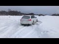 Audi A6 C6 Quattro тест в снегу