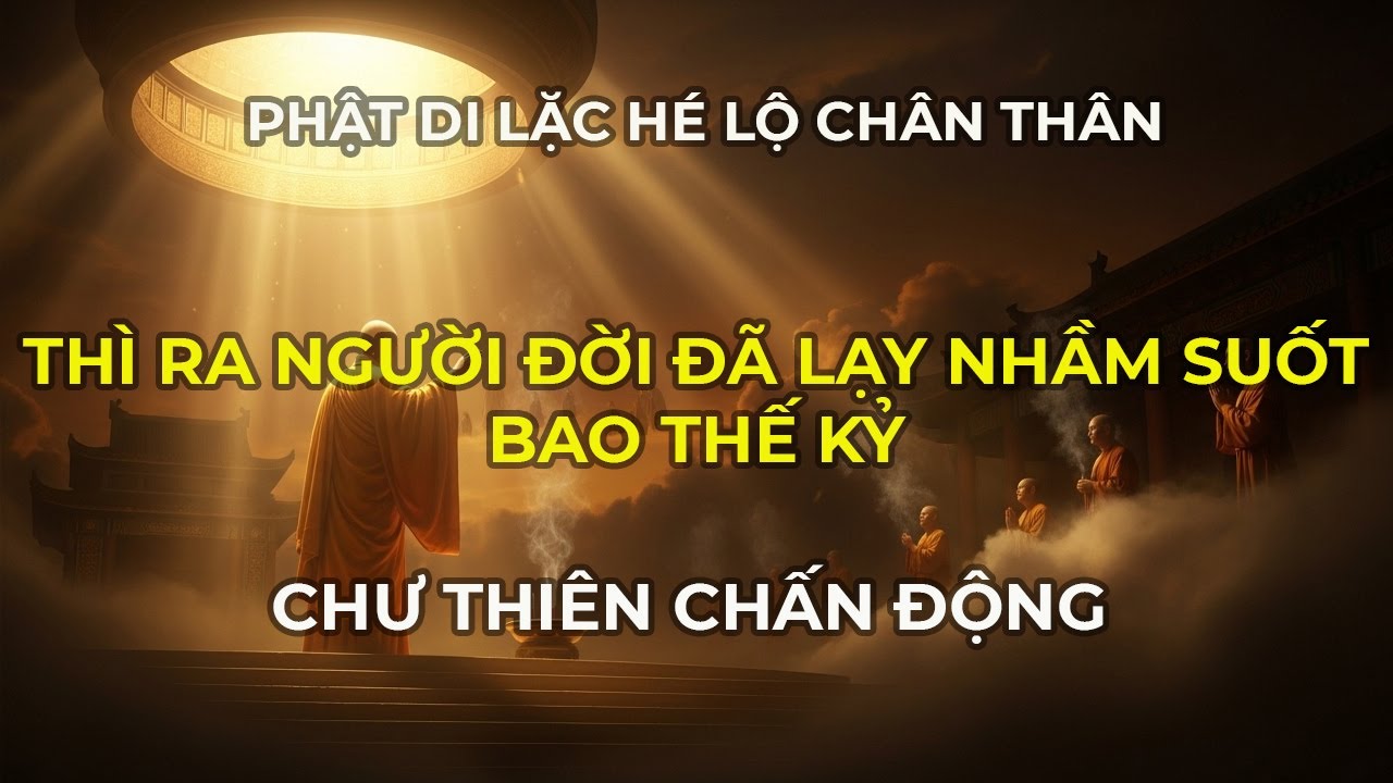 Phật Di Lặc hé lộ chân thân tại cung Đâu Suất – thì ra người đời đã lạy nhầm suốt bao thế kỷ!
