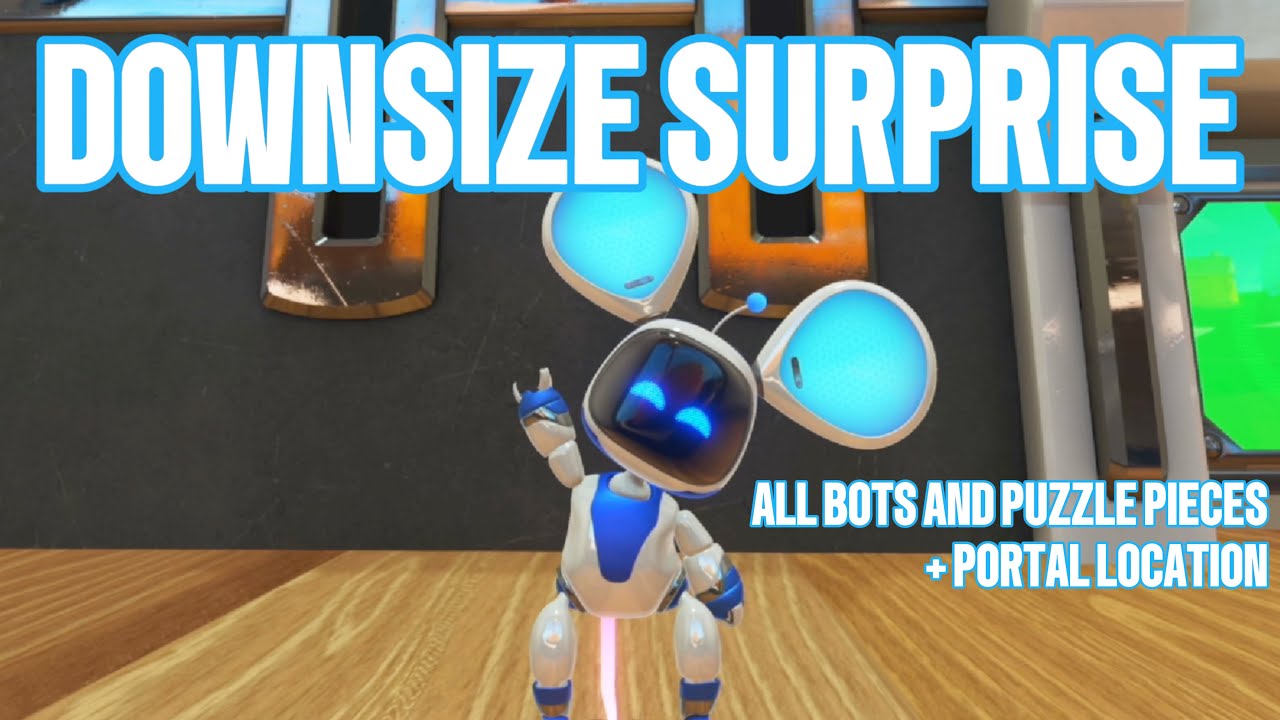 Astrobot Mouse Downsize Surprise | 100% Walkthrough Astro Bot | All Bots and Puzzle ...