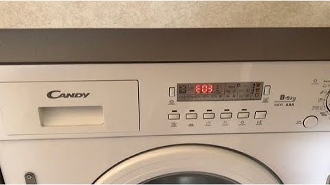 CANDY WASHING MACHINE ERROR E03 PART 1