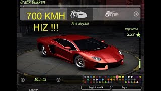 NFS Underground 2 - Lamborghini aventador 700 KMH screenshot 3