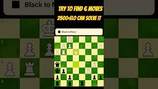 who🔥 can solve this 6 moves #chess #chessgrandmaster #chessplayer #chesspuzzle #followchess screenshot 5