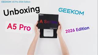 Your New Sub600 Desk Setup Geekom A5 Pro 2026 Unboxing geekom computer unboxing minipc tech