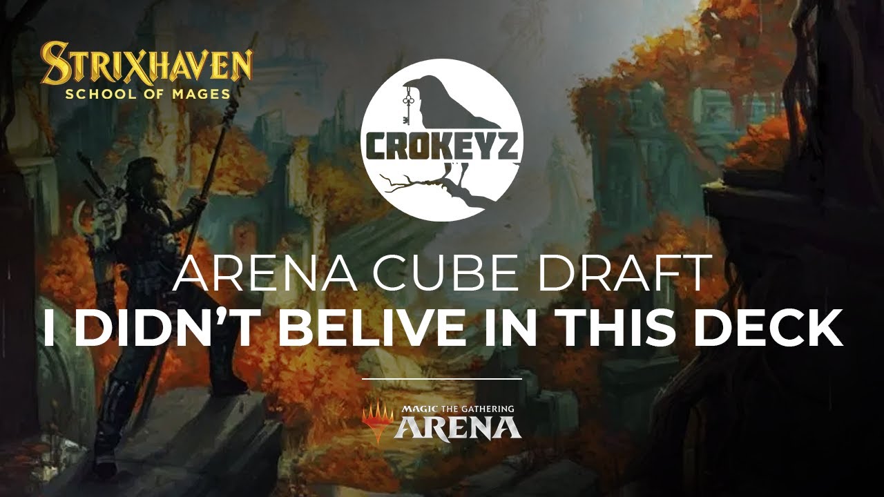 I Didn't Belive In This Deck, Arena Cube Draft | CROKEYZ MTG Arena