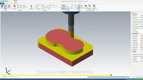 Contour 2D in ToolPath MasterCam