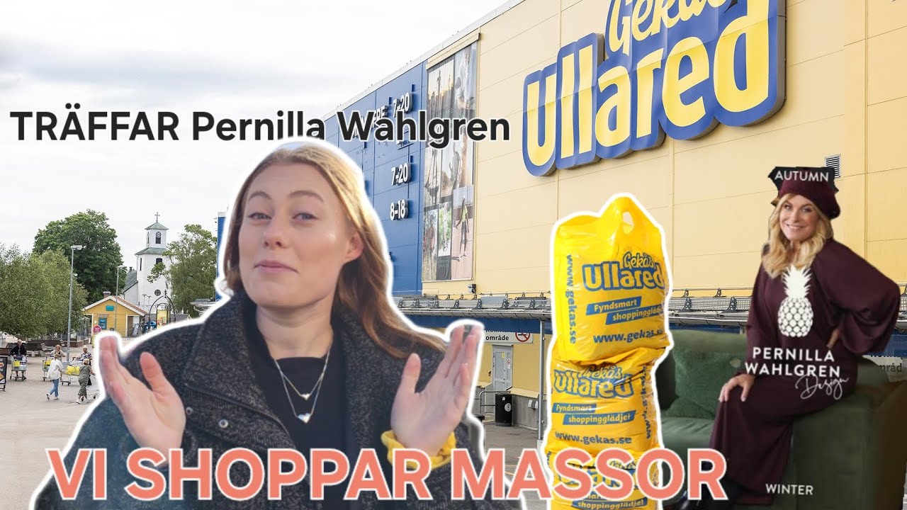 ULLARED & Pernilla Wahlgren, SHOPPAR FÖR MYCKET!