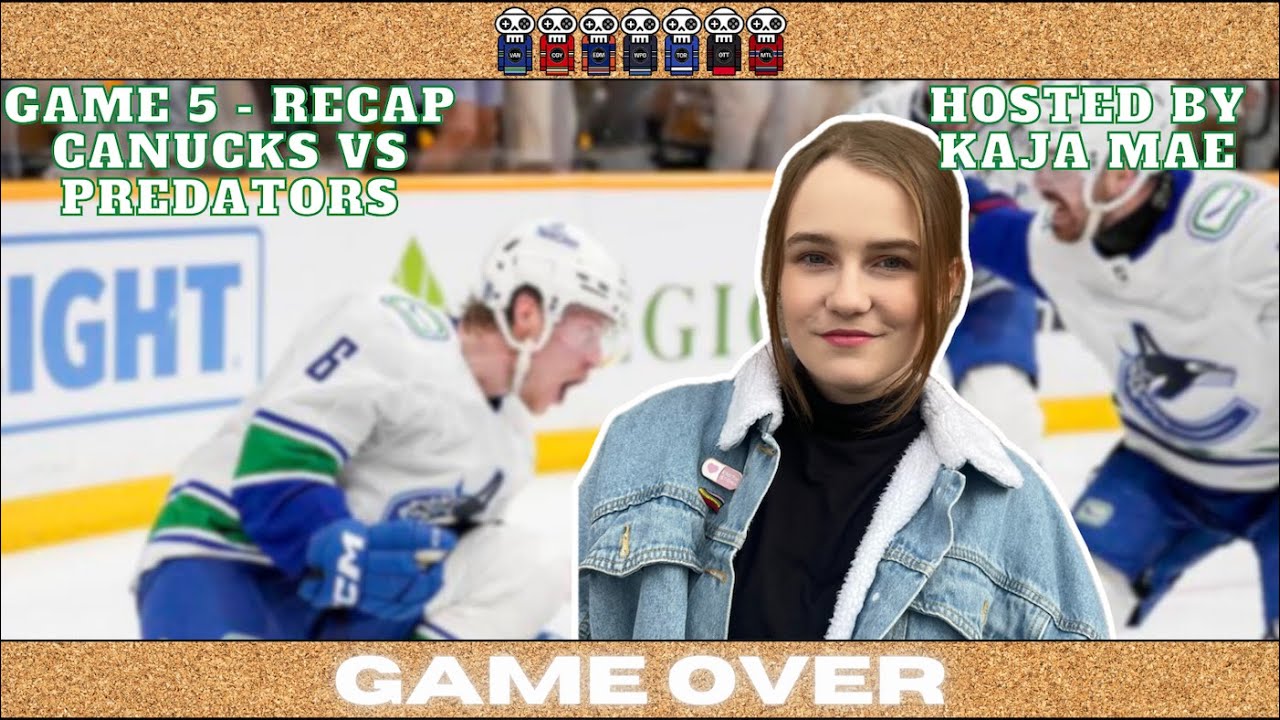 Canucks vs Nashville Predators Game 5 Post Game Analysis - April 30, 2024 | Game Over: Vancouver