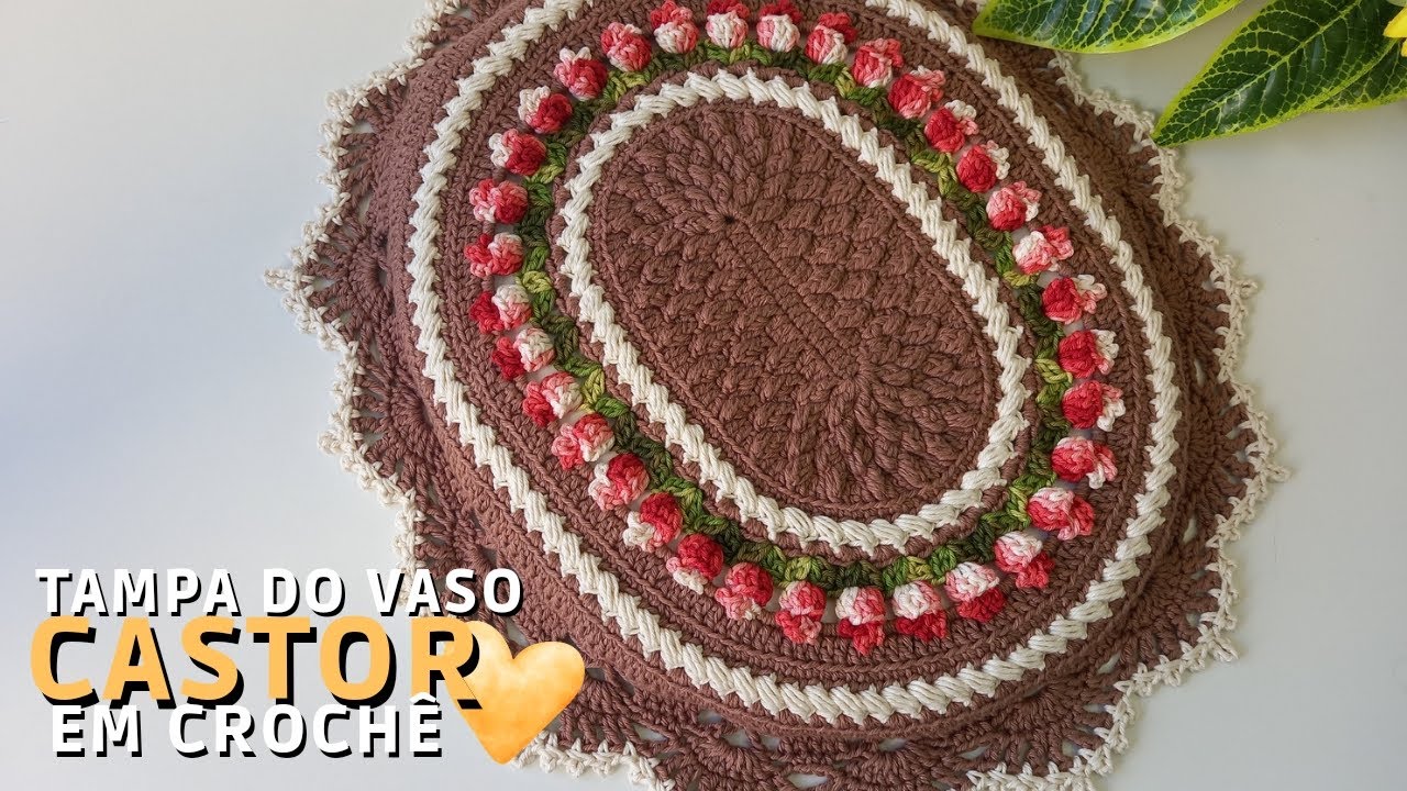 Capa tampa do vaso Castor