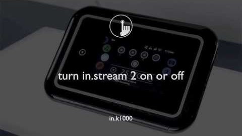 In.k 1000 control operation