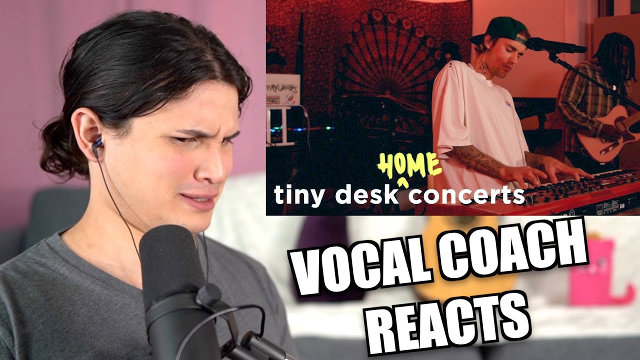 Vocal Coach Reacts to Justin Bieber: Tiny Desk - How His Voice Changed
