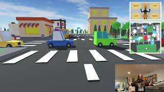 Kinect human flight simulator