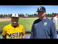 Derek Waddoups & Bodee Wright - MSUB - 2025 GNAC Baseball Championships