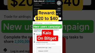 KAIO CandyBomb on Bitget 🔥 New Users Earn $20–$40 #shorts