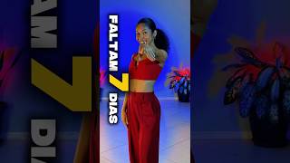Contagem regressiva - Faltam 7 dias🔥 #brega #dança #shorts