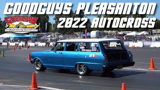 2022 Pleasanton Goodguys Autocross - Pro Class with Harrison Beach in the Beach Boys Nova Wagon