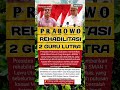 Prabowo rehabilitasi 2 guru lutra#beritaterkini #prabowo#shorts