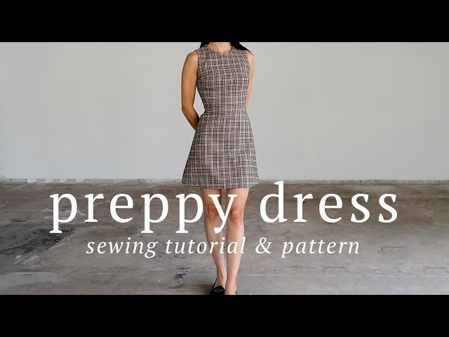 Ladies Dress Sewing Pattern | Full Skirt | MammaCanDoIt
