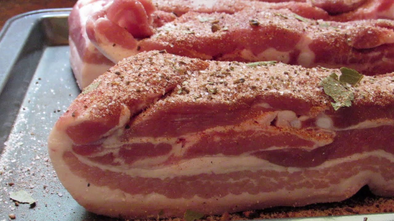 Uzený bůček na německý způsob