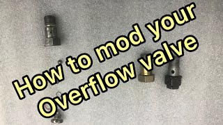 How to mod overflow valve on your ppump Cummins