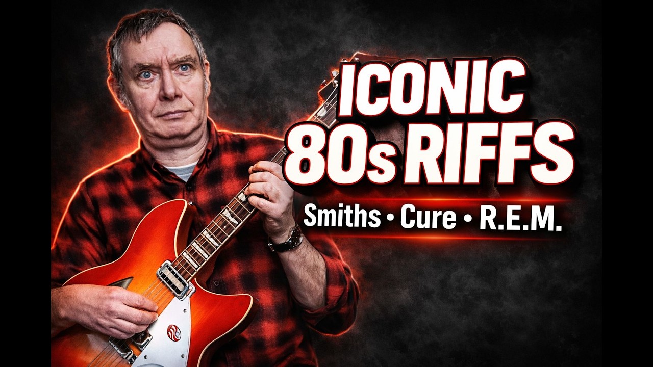 The Dark Side of 80s Alternative – 10 Iconic Guitar Riffs
