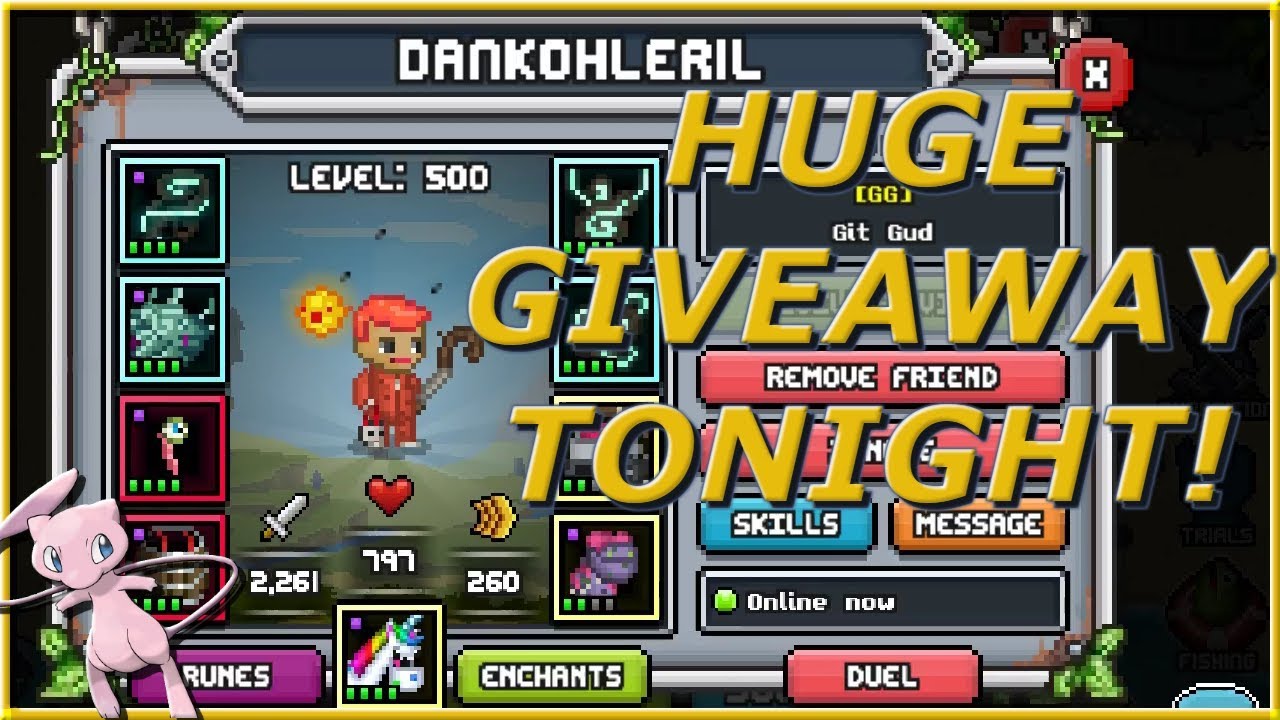 Bit Heroes Live - (2) Level 500 Raffles Tonight!_!