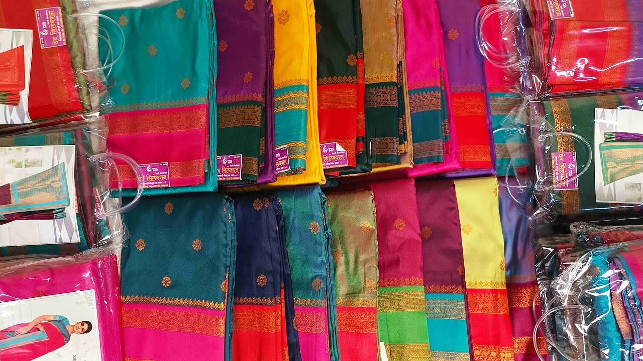 Narayanpeth & Dola Saree At Dev Selection Booking No.9270167929