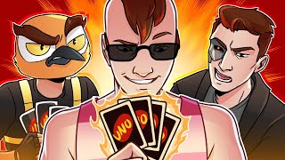 I Was On FIRE/The Uno Podcast!  Uno w/ Vanoss, Terroriser, and fourzer0seven