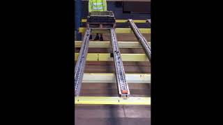 ECS Warehouse pallet flow racking