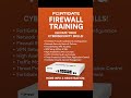 Fortigate Firewall Training | Tamil | Cyber Security—Network Security #cybersecurity