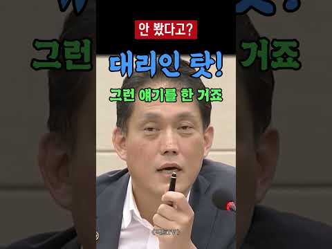 "대리인들이 알아서 했겠죠" 김현 팩폭에 털린 김태규 #정치